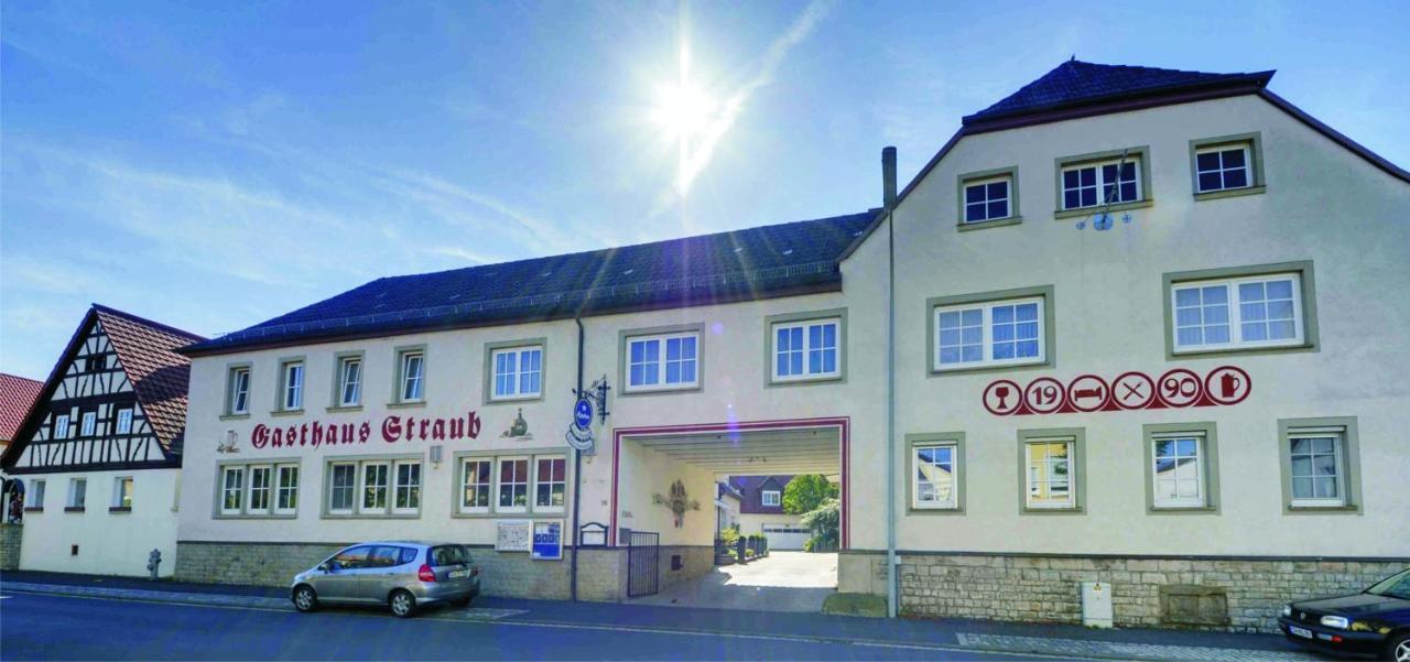 Gasthaus Straub Grettstadt 外观 照片